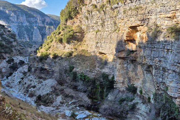 Peshtura Waterfall in Albania