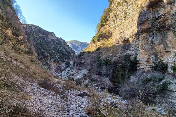 Peshtura Waterfall in Albania