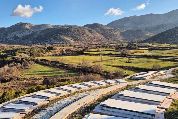 Peshtura Waterfall in Albania