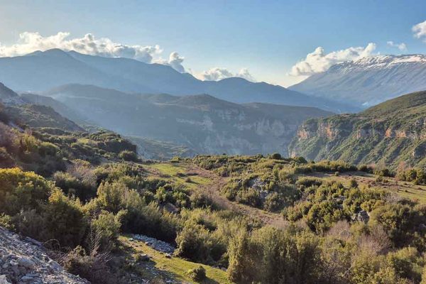 Peshtura Waterfall in Albania