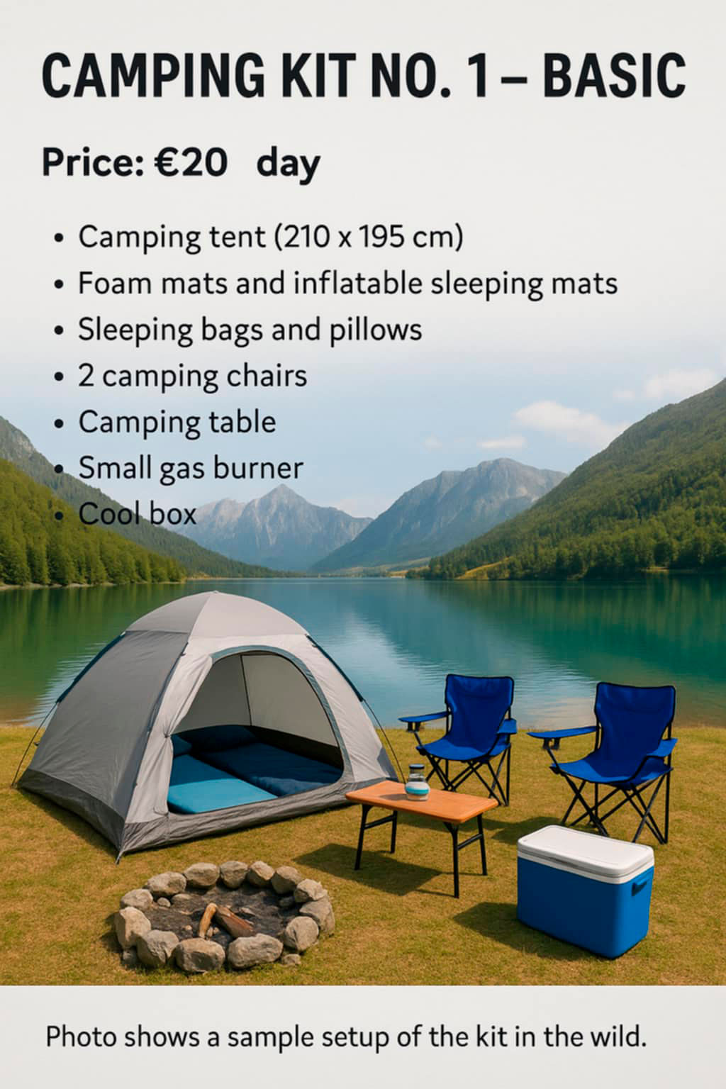 Kamping Kit Albania 4x4 off road