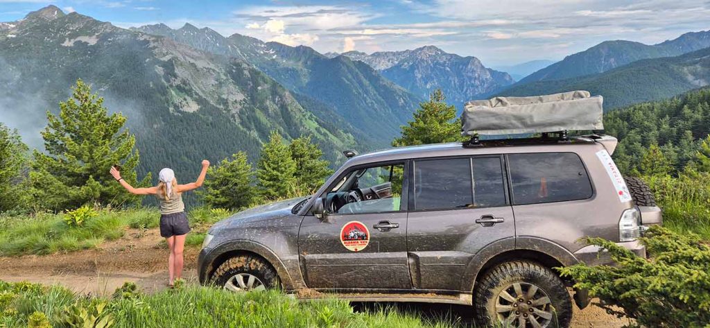 4x4 off-road expedition and camping in Albania