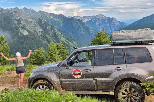 4x4 off-road expedition and camping in Albania