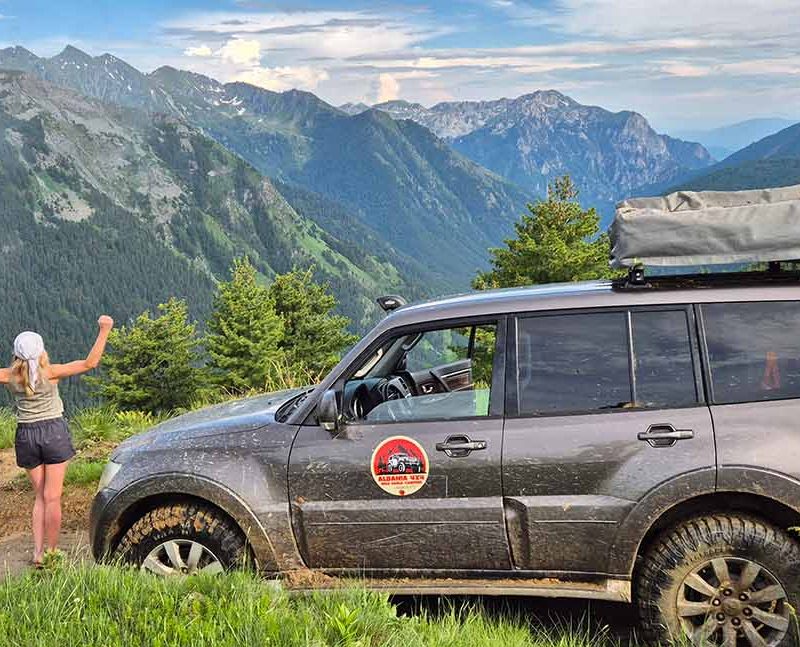 4x4 off-road expedition and camping in Albania