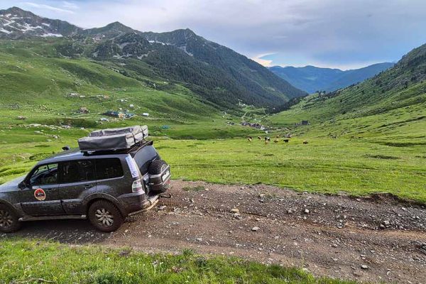 4x4 off-road expedition and camping in Albania