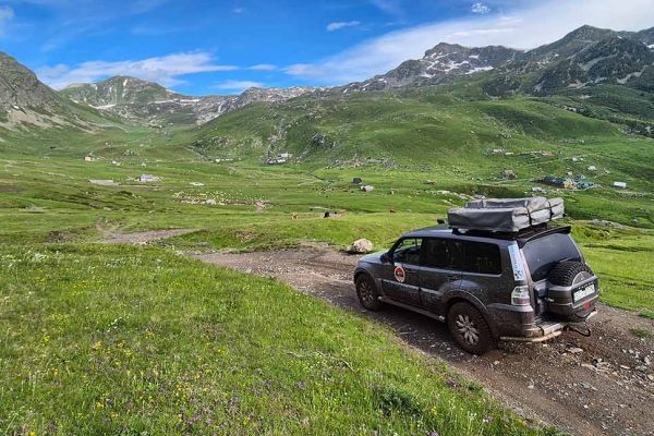 4x4 off-road expedition and camping in Albania