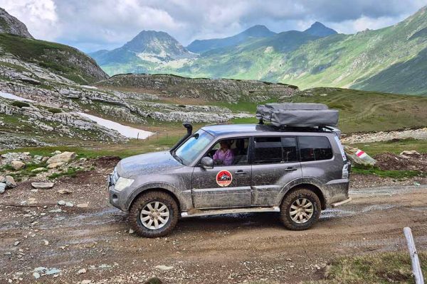 4x4 off-road expedition and camping in Albania