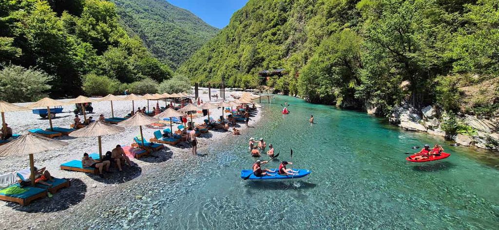 The Sala River. 4×4 Off-Road Expedition and Camping in Albania