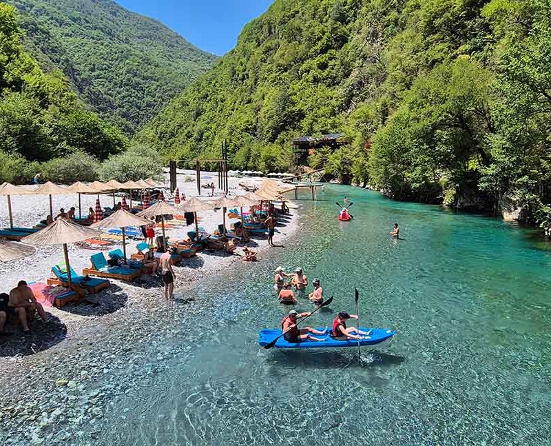 The Sala River. 4×4 Off-Road Expedition and Camping in Albania