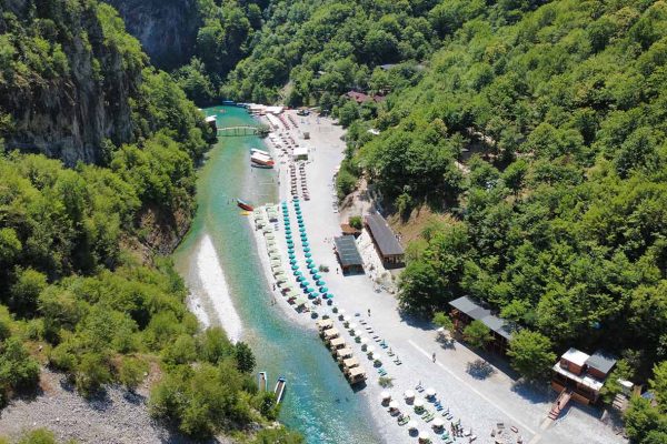 The Sala River. 4×4 Off-Road Expedition and Camping in Albania